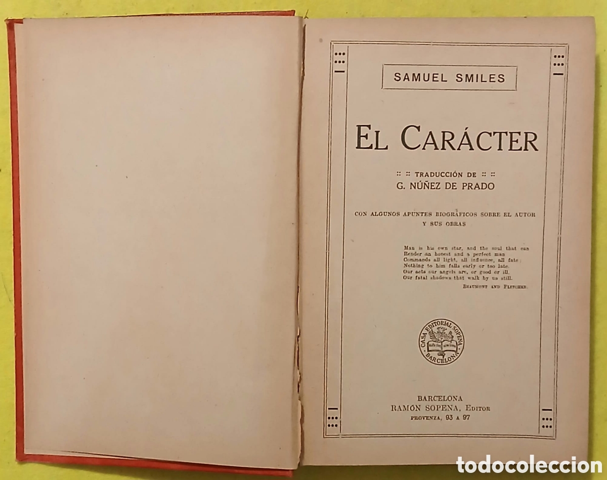 Libros: El car&aacute;cter, Samuel Smiles - Foto 2