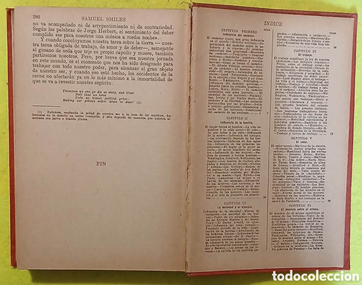 Libros: El car&aacute;cter, Samuel Smiles - Foto 4