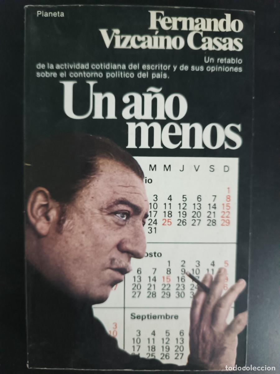 Livres: Un a&ntilde;o menos Fernando Vizca&iacute;no Casas