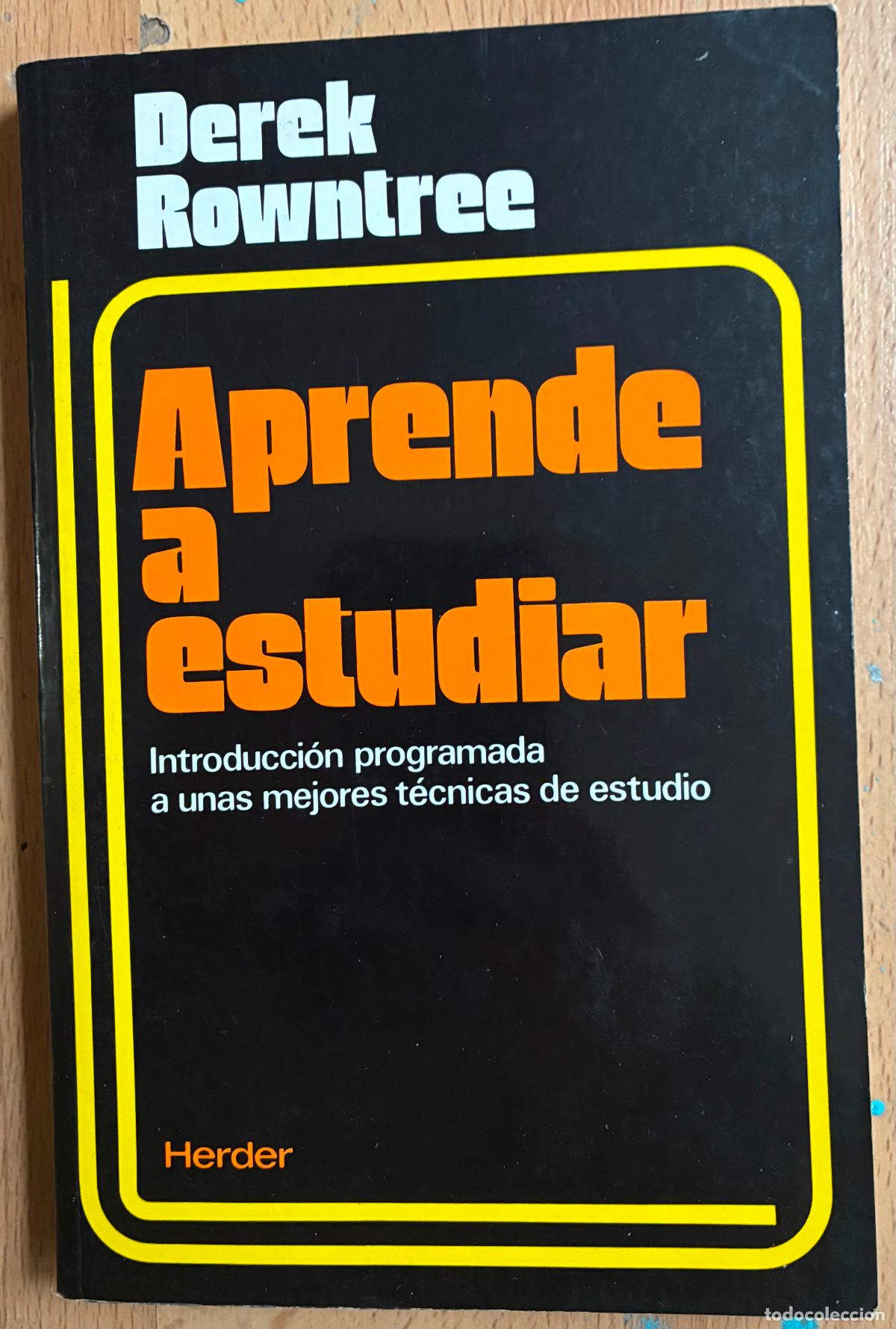 Libros: APRENDE A ESTUDIAR, Derek Rowntree - Foto 1