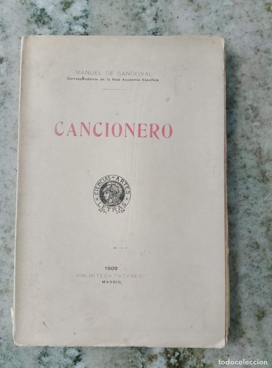 books: Manuel de Sandoval y C&uacute;toli - CANCIONERO