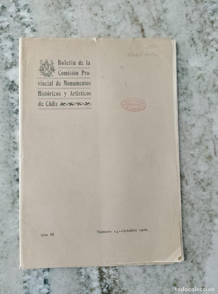Libros: Pelayo Quintero Atauri (Dir.) vvaa - BOLET&Iacute;N DE LA COMISI&Oacute;N PROVINCIAL DE MONUMENTOS HIST&Oacute;RICOS Y AR