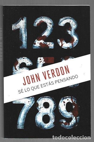 Libros: SE LO QUE ESTAS PENSANDO - VERDON, JOHN - Foto 1