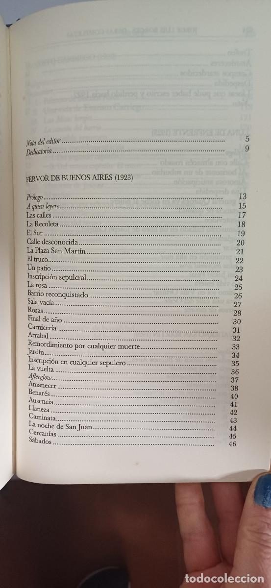 Libros: OBRAS COMPLETAS (4 TOMOS) JORGE LUIS BORGES, EMECE 1997 - Foto 10