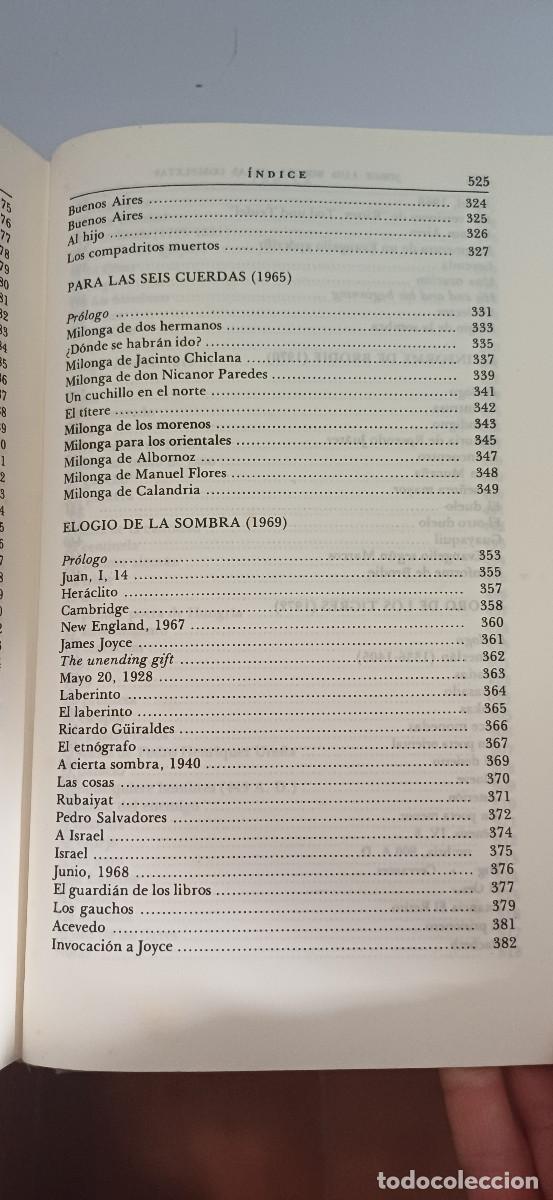 Libros: OBRAS COMPLETAS (4 TOMOS) JORGE LUIS BORGES, EMECE 1997 - Foto 20