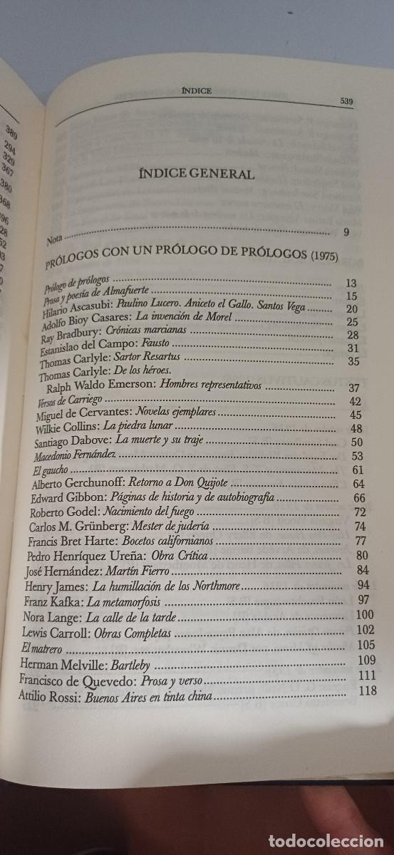 Libros: OBRAS COMPLETAS (4 TOMOS) JORGE LUIS BORGES, EMECE 1997 - Foto 29
