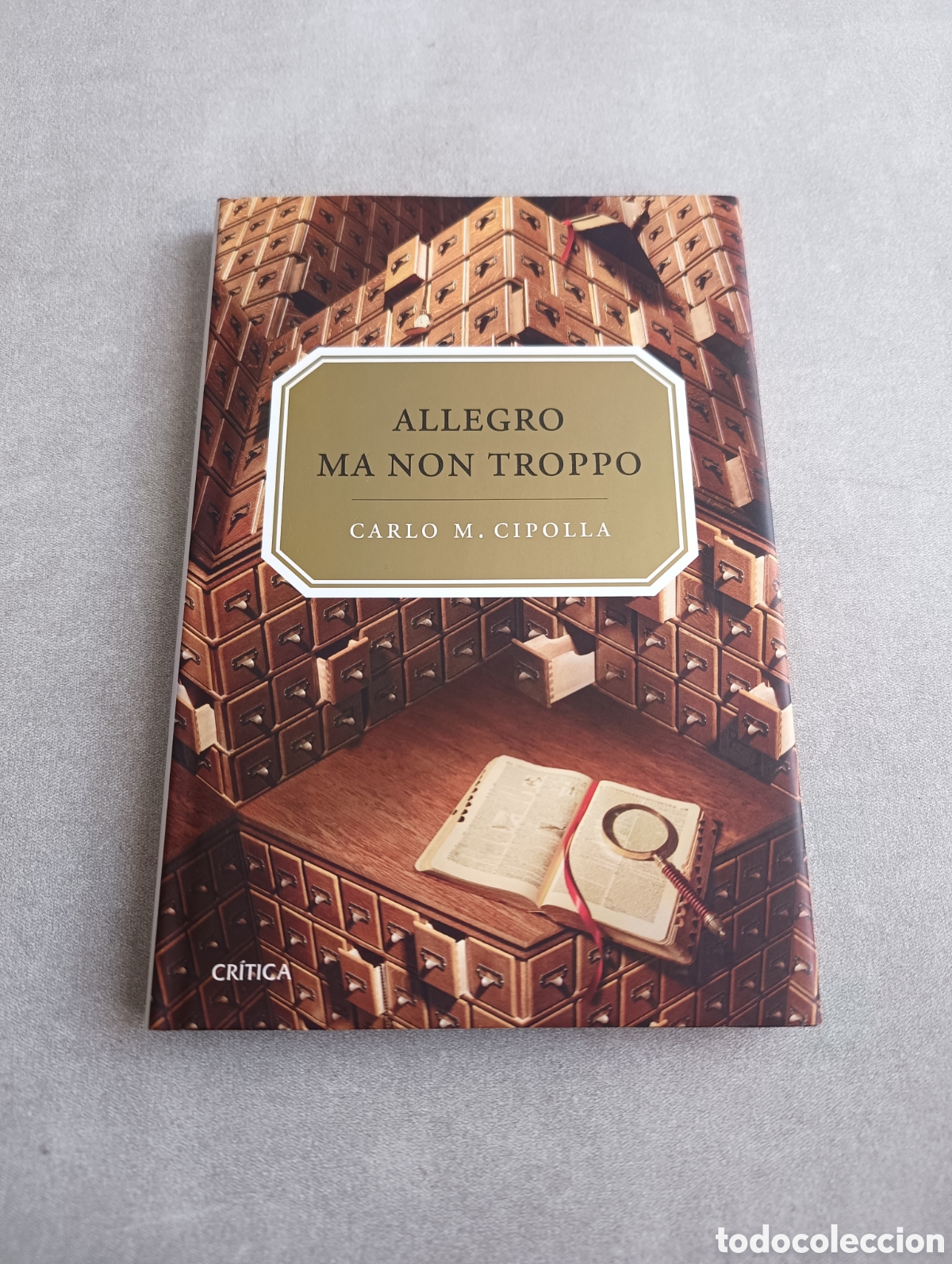 Libros: ALLEGRO MA NON TROPPO - CARLO M. CIPOLLA - Foto 2