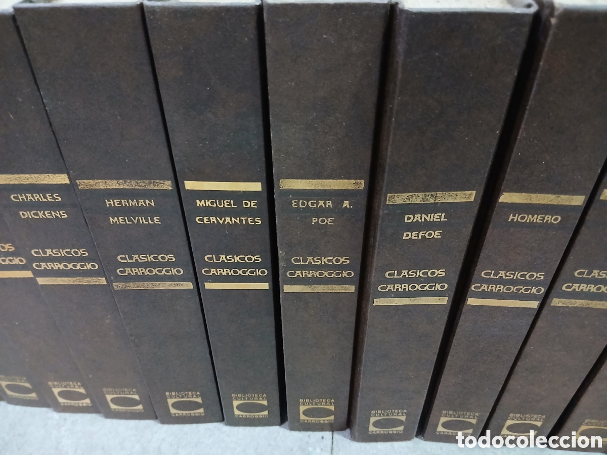 Libros: Colecci&oacute;n cl&aacute;sicos Carroggio. 17 tomos. - Foto 3