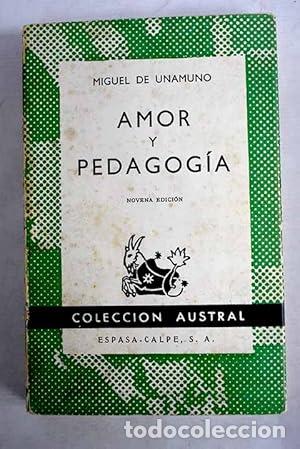 Libros: AMOR Y PEDAGOG&Iacute;A - Unamuno,Miguel de - Foto 1
