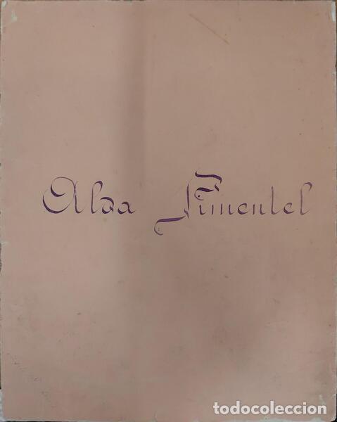 Libros: PIMENTEL. (Alba) - MANUSCRITO CALIGRAFO. - Foto 1