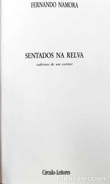 Libros: NAMORA. (Fernando) - SENTADOS NA RELVA. - Foto 2