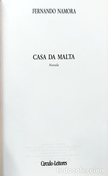 Libros: NAMORA. (Fernando) - CASA DA MALTA. - Foto 2