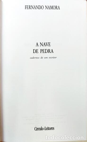 Libros: NAMORA. (Fernando) - A NAVE DE PEDRA. - Foto 2