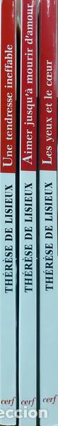 Libros: LISIEUX. (Th&eacute;r&egrave;se de) - PENS&Eacute;ES. [3 VOLS.] - Foto 3