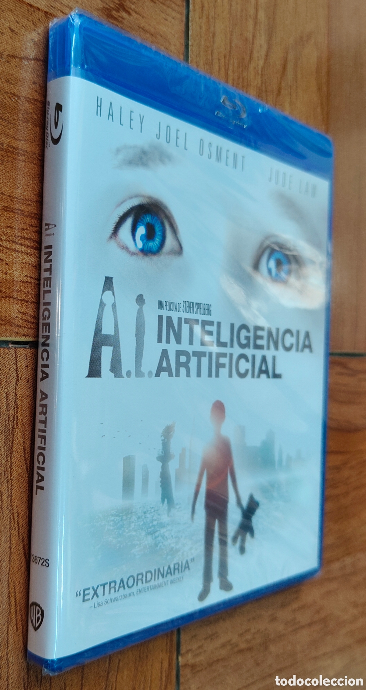 Libros: A. I. Inteligencia Artificial � Blu-Ray � Precintado - Steven Spielberg - Foto 2