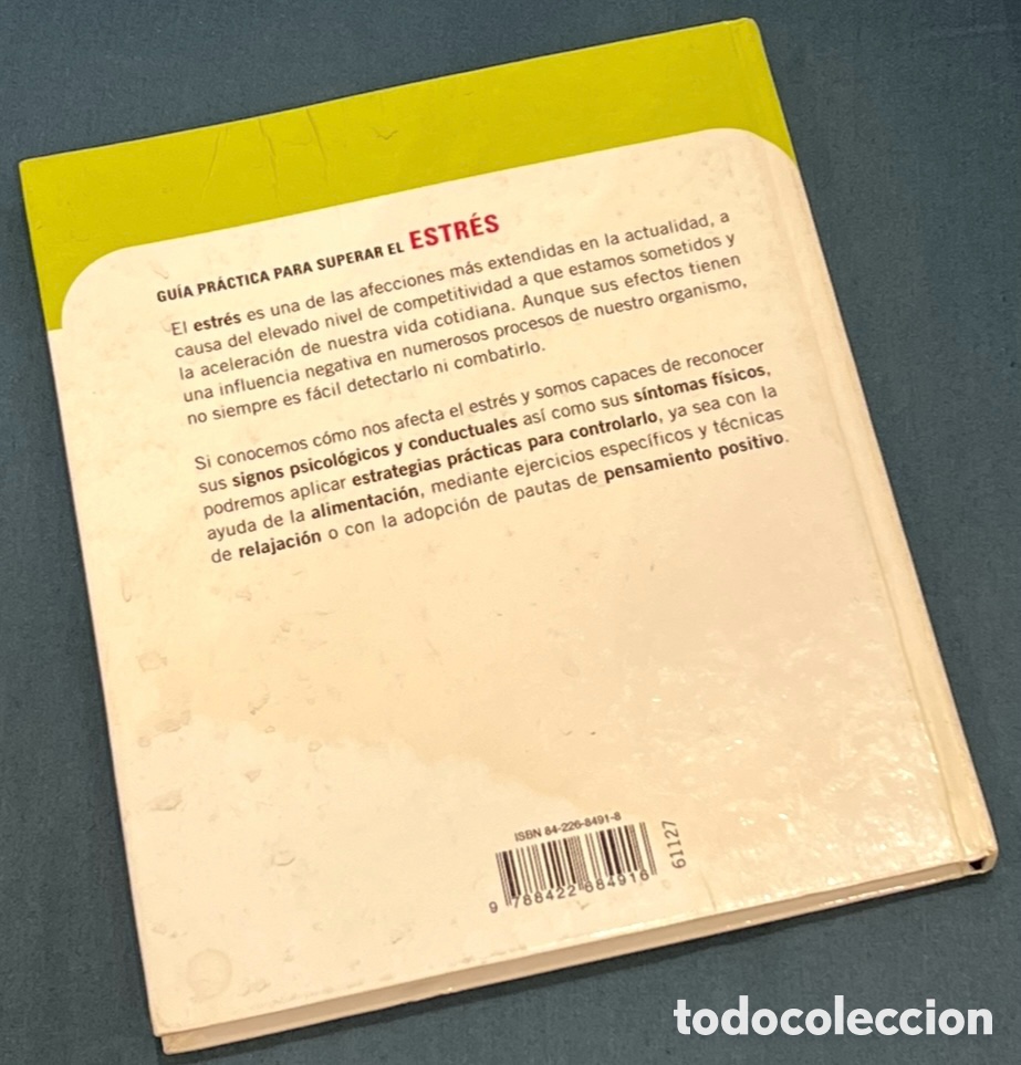 Libros: Libro. Gu&iacute;a Pr&aacute;ctica para superar el Estr&eacute;s. Ed. Circul&oacute; de Lectores. 2001. - Foto 2