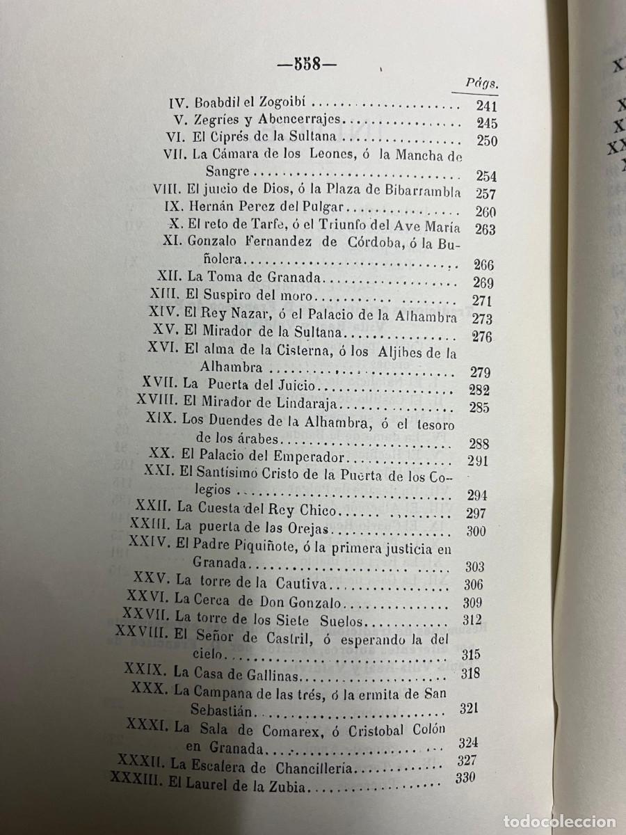 Libros: El libro de las tradiciones de Granada. - Francisco de P. Villa-Real. - Foto 4