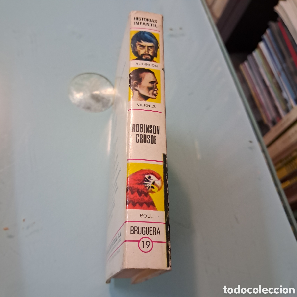 Libros: ROBINDON CRUSOE, DANIEL DEFOE, Bruguera, 19, historia onfantil - Foto 2