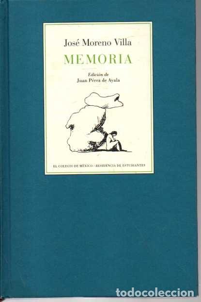 Libros: MEMORIA. - MORENO VILLA, Jos&eacute;. - Foto 1