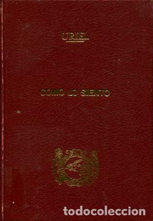 Libros: C&oacute;mo lo siento - PRUDENCIO GIMENEZ URIEL. - Foto 1