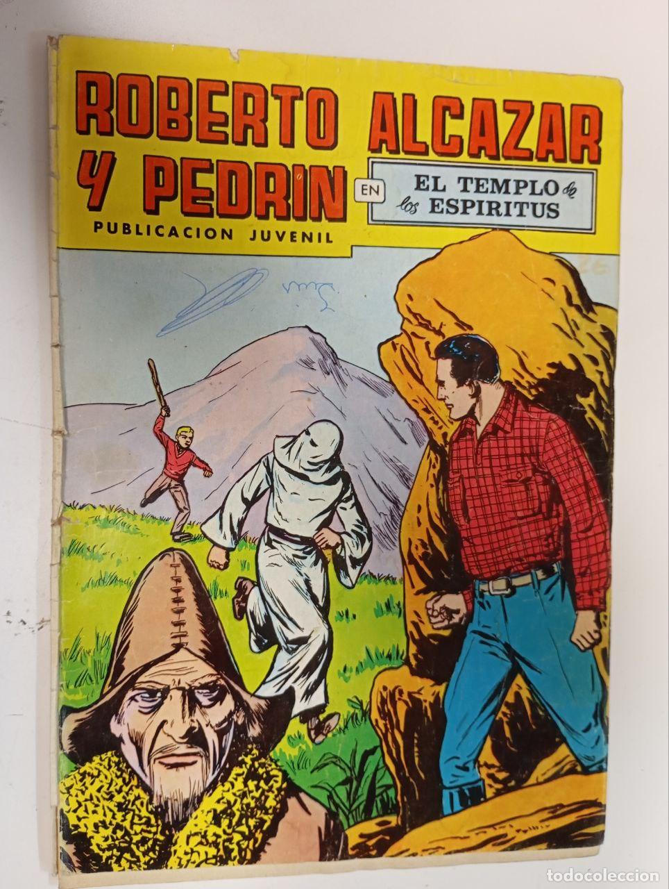 Libros: Roberto Alcazar y Pedrin en: El templo de los esp&iacute;ritus - VVAA - Foto 1