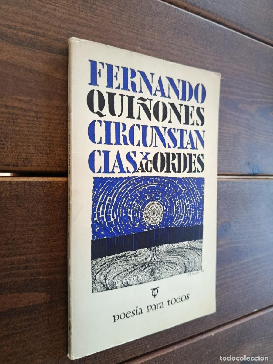 B&uuml;cher: CIRCUNSTANCIAS Y ACORDES - FERNANDO QUI&Ntilde;ONES