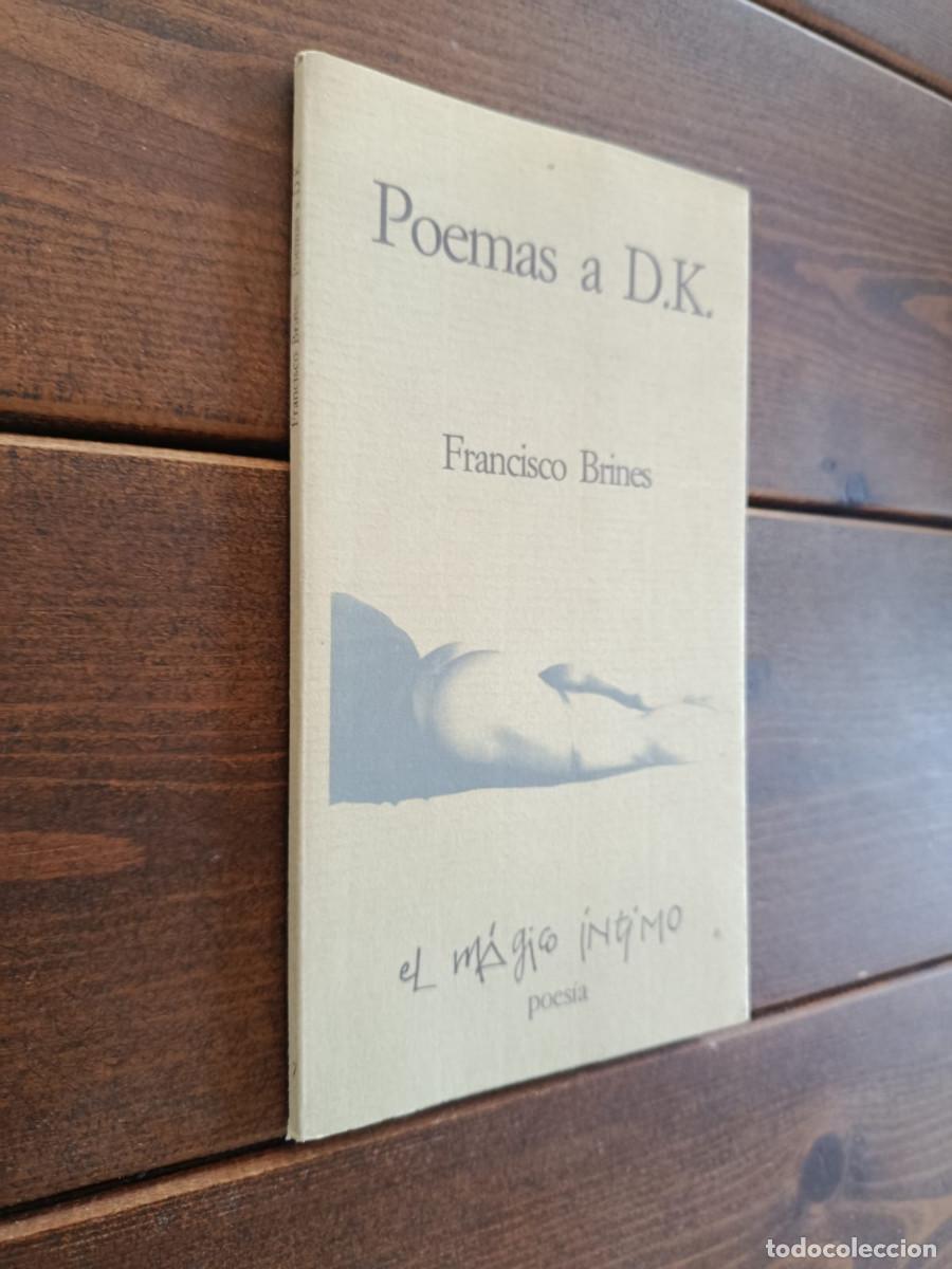 Libros: POEMAS A D. K. - FRANCISCO BRINES - Foto 1