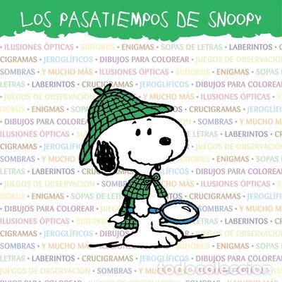 Libros: Los pasatiempos de Snoopy- 9788469603734