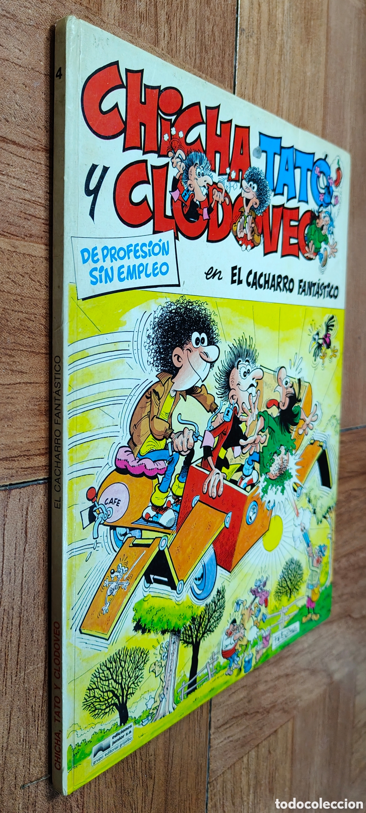 Libros: Chicha, Tato y Clodoveo: El Cacharro Fant&aacute;stico � N&uacute;mero 4 - Francisco Ib&aacute;&ntilde;ez
