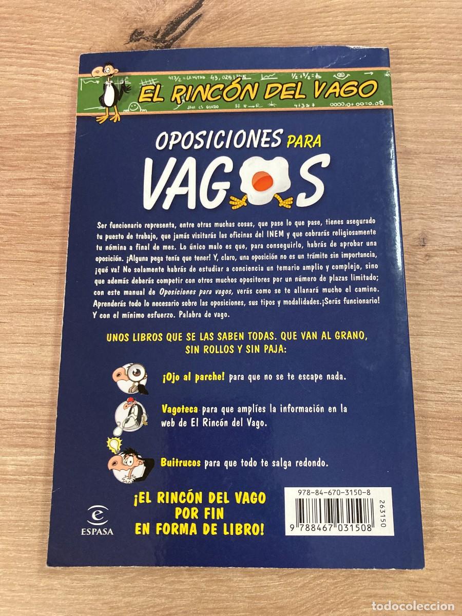 Libros: Oposiciones para vagos El rinc&oacute;n del vago - Foto 2