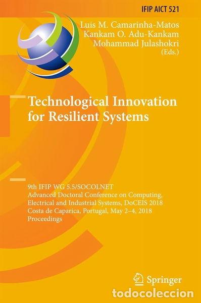 Livros em segunda m&atilde;o: Technological Innovation for Resilient Systems- 9783319785738