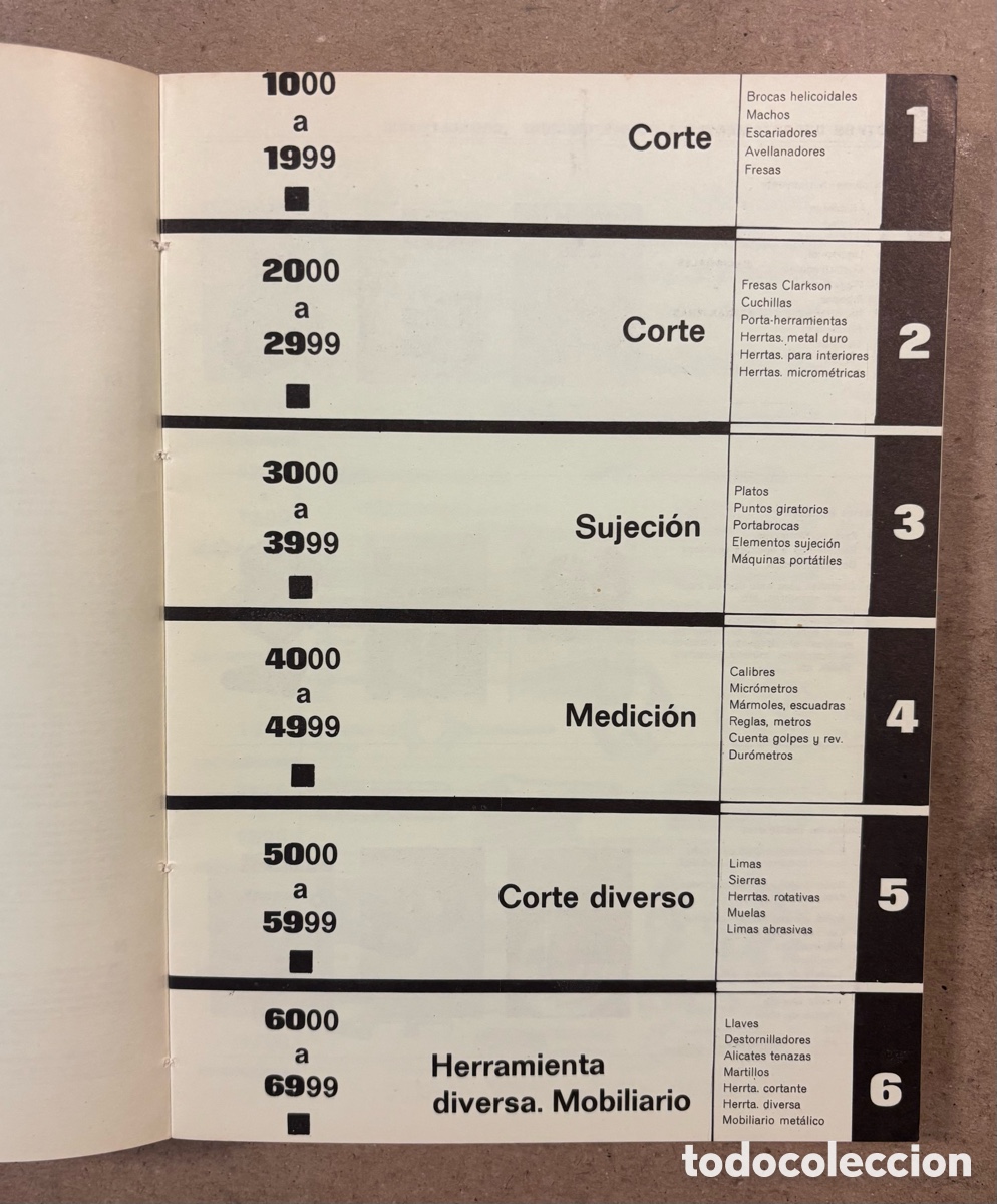 Libros: MAYOR HERMANOS SRC. CAT&Aacute;LOGO N&deg; 1 HERRAMIENTAS - UTILLAJE. - Foto 3