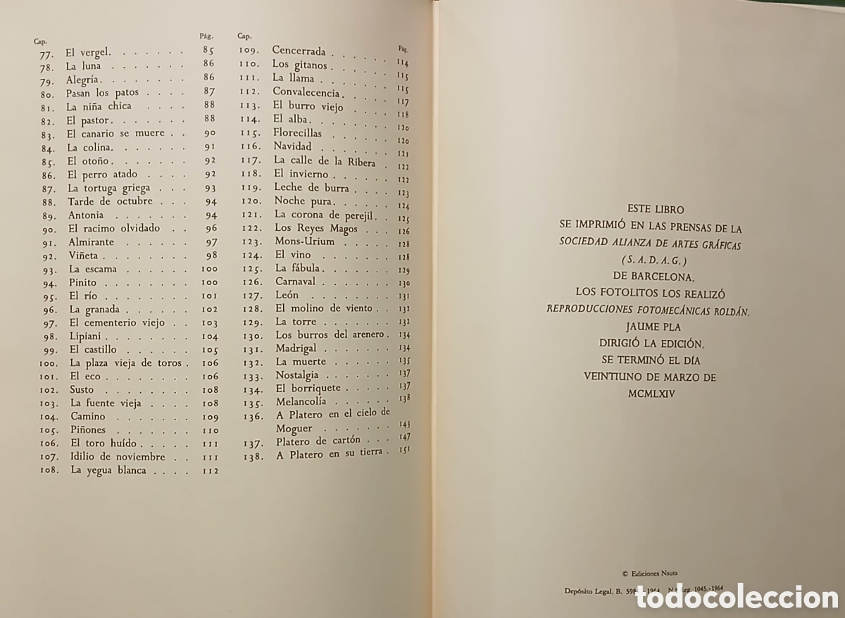 Libros: Platero y yo, Juan Ramon Jim&eacute;nez - Foto 11