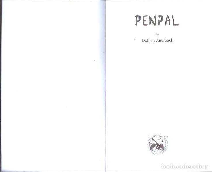 Libros: PENPAL A NOVEL BY DATHAN AUERBACH - Foto 2