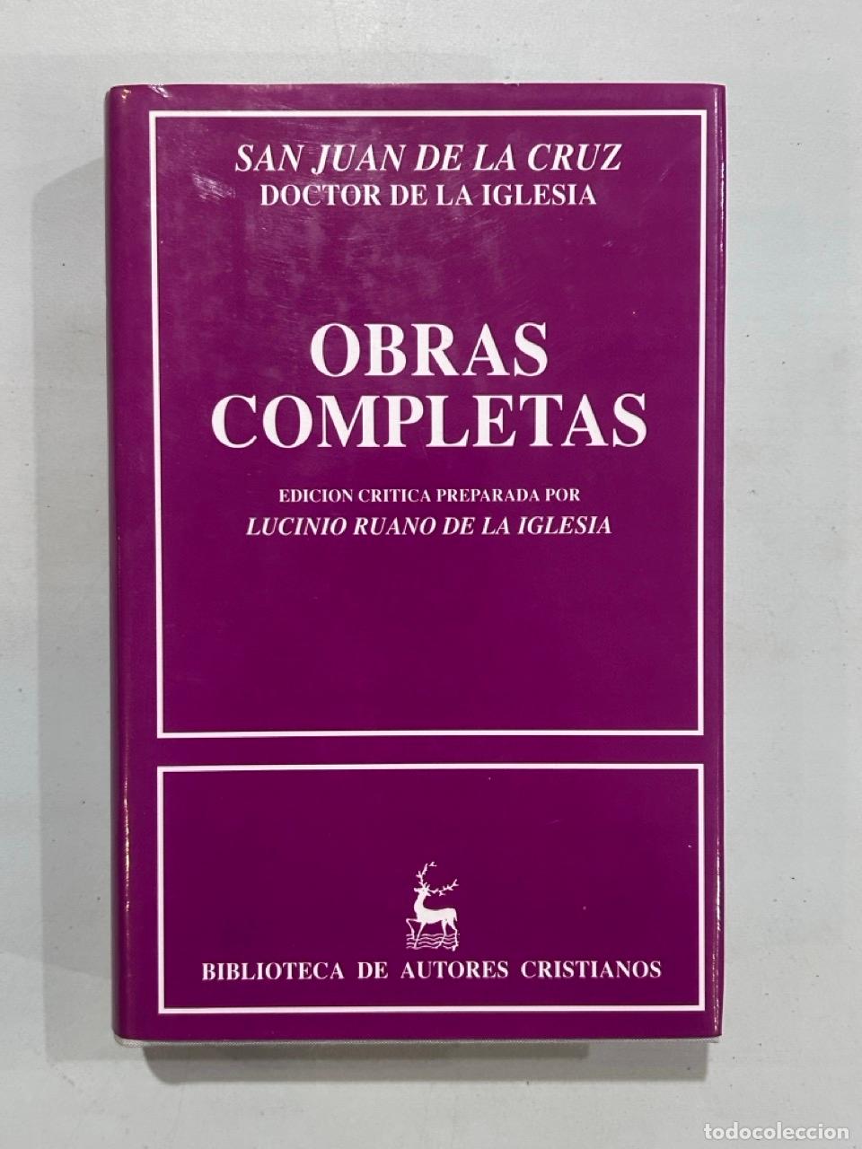 Libros: San Juan de la Cruz - Obras Completas - Foto 1