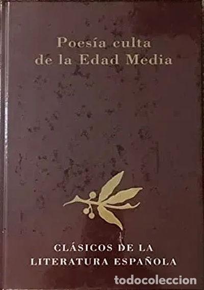 Libros: Poes&iacute;a culta de la Edad Media- 9788487507625