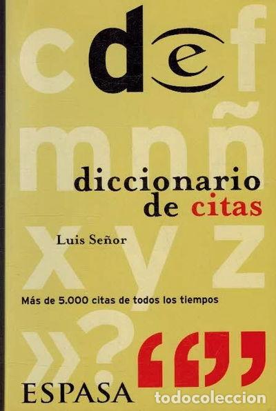 Libros: Diccionario de citas- 9788423992546 - Foto 1