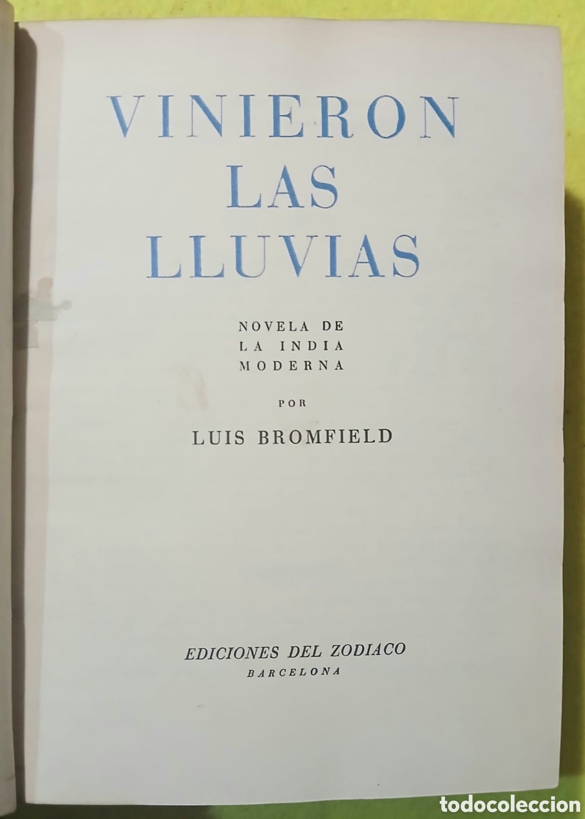Libros: Vinieron las lluvias, luis Bromfield - Foto 4