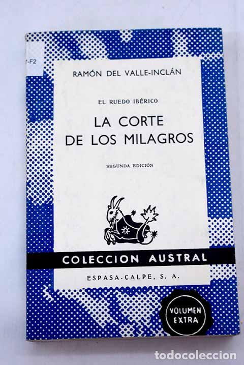 Libros: La corte de los milagros.- Valle-Incl&aacute;n, Ram&oacute;n del