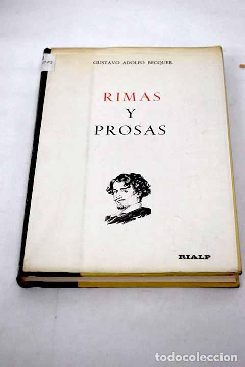 Libros: Rimas y prosas: B&eacute;cquer, Gustavo Adolfo.- B&eacute;cquer, Gustavo Adolfo
