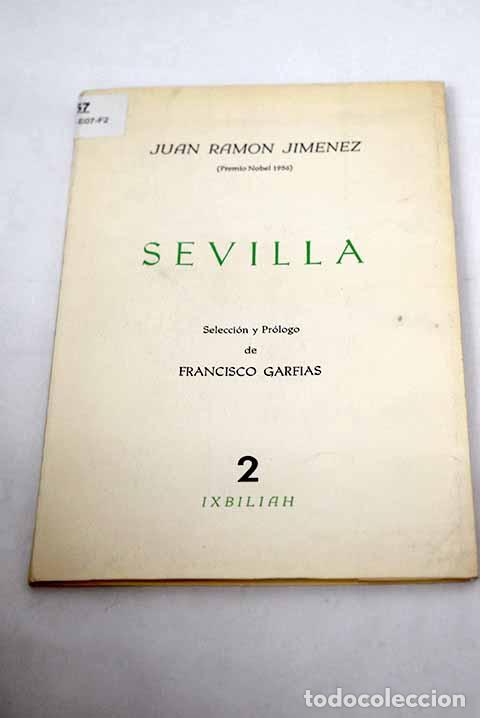 Libros: Sevilla: Jim&eacute;nez, Juan Ram&oacute;n.- Jim&eacute;nez, Juan Ram&oacute;n - Foto 1