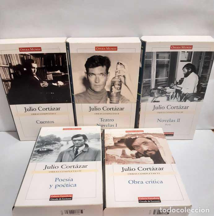 Libros: OBRAS COMPLETAS (TOMOS I, II, III, IV Y VI) - CORT&Aacute;ZAR, JULIO. OPERA MUNDI Galaxia /C&iacute;rculo