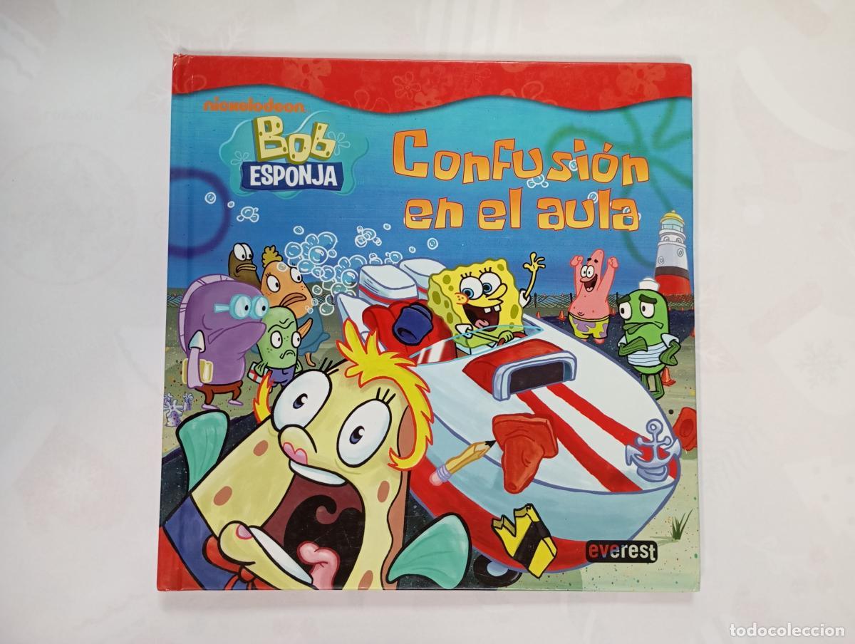 Libros: Bob Esponja. Confusi&oacute;n en el aula. - Sarah Willson. TDK637 - Foto 1