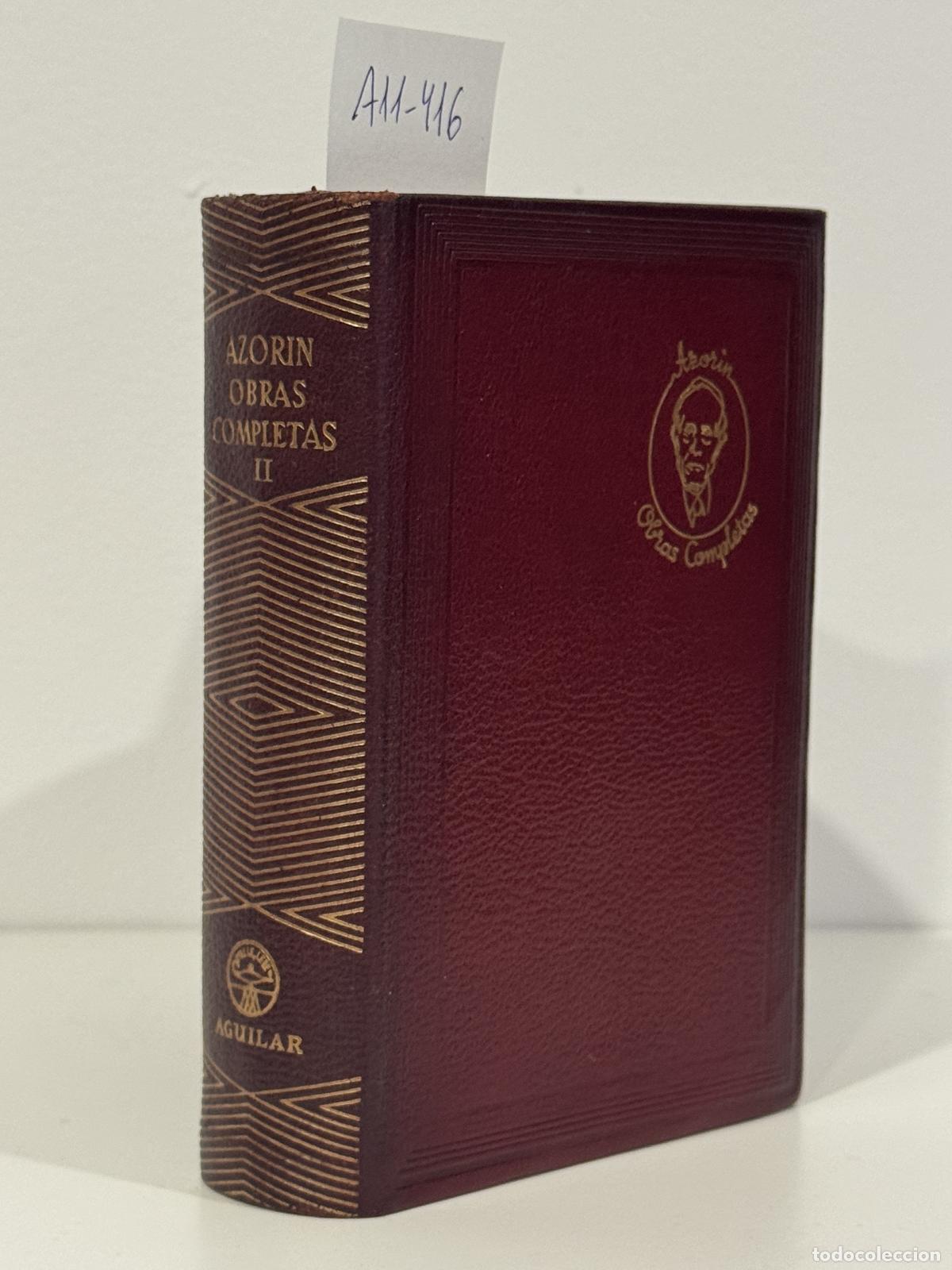 Libros: AZOR&Iacute;N. - Obras Completas (tomo II). - Foto 1