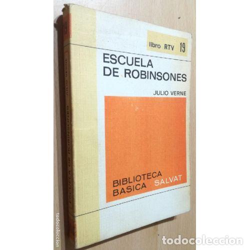 Libros: Escuela de Robinsones Salvat - Julio Verne - Sin Especificar