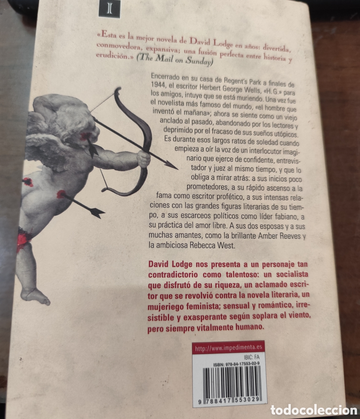 Libros: UN HOMBRE CON ATRIBUTOS. Impedimenta - LODGE,David - Foto 5