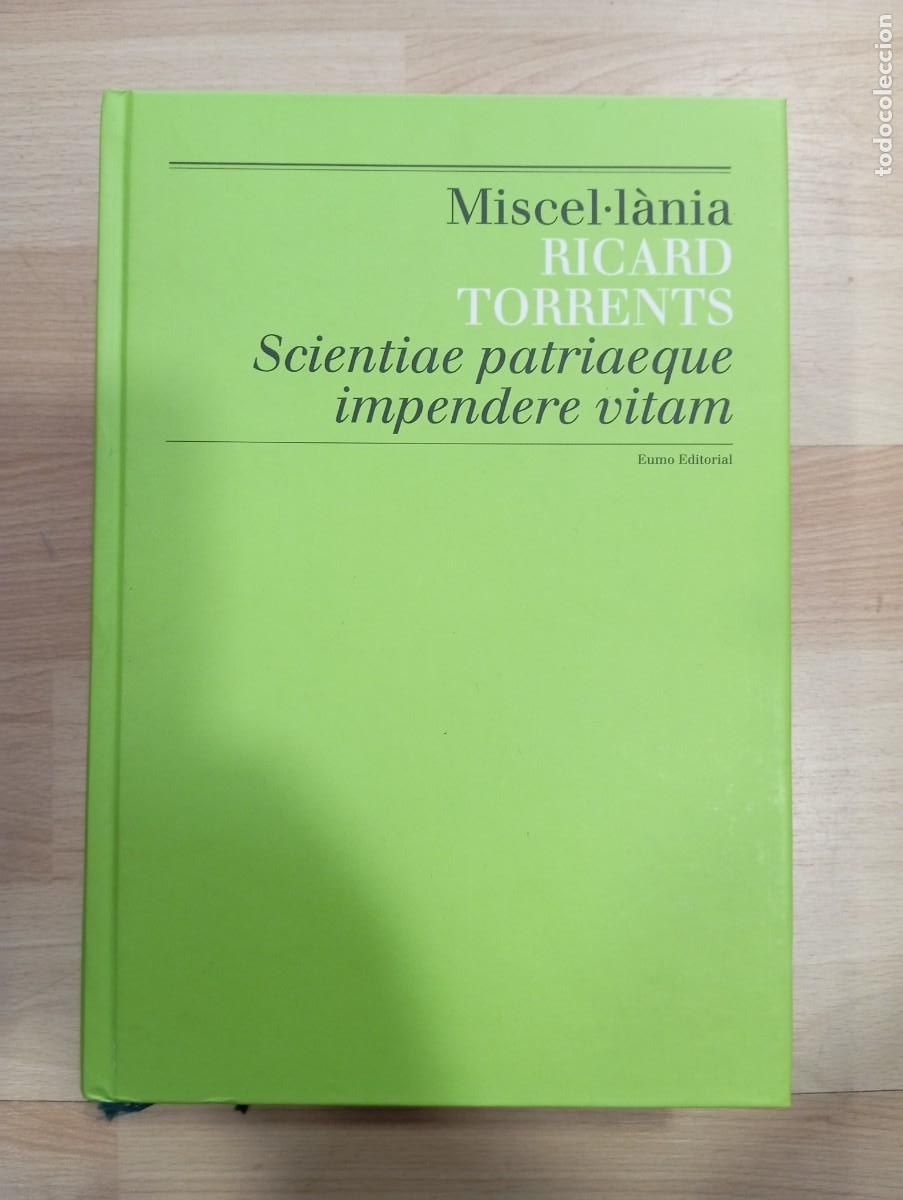 Libros: Miscel&middot;l&agrave;nia. Ricard Torrents. - Foto 1
