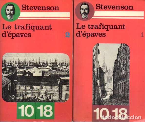 Libros: LE TRAFIQUANT D'EPAVES. 1 Y 2. - STEVENSON, R. L.