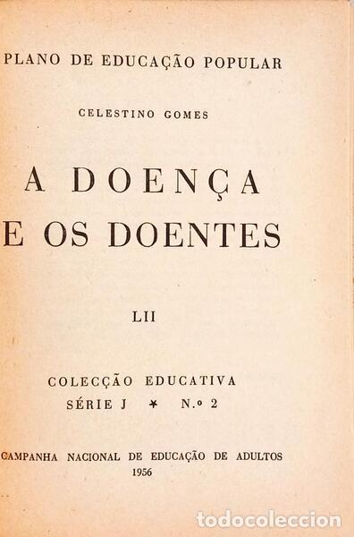 Libros: GOMES. (Celestino) - A DOEN&Ccedil;A E OS DOENTES. - Foto 2