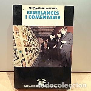 Libri di seconda mano: Semblances i comentaris (Biblioteca Serra d'Or) - Massot I Muntaner, Josep